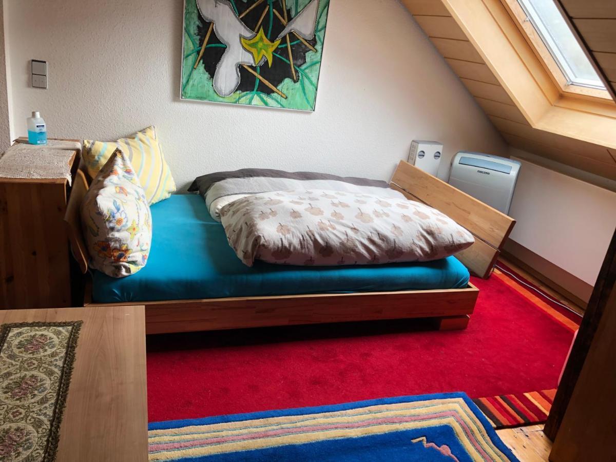 Doppelzimmer Dachgeschoss, Schnelles Wlan, Arbeitsplatz Und Garten Виннинген Экстерьер фото
